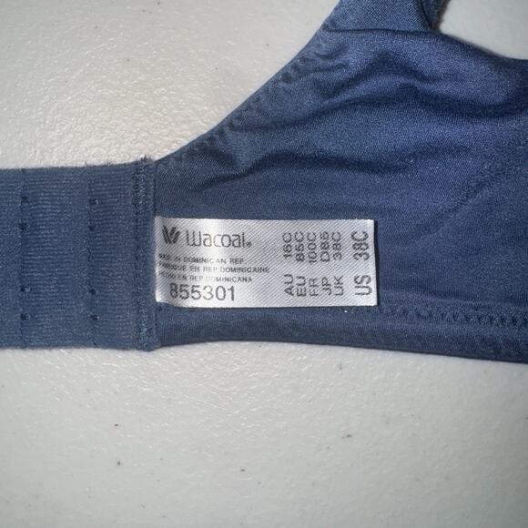 Wacoal Womens 38C Bra Lace Intimates Feminine Romantic Softly Styled Underwire - Picture 3 of 5